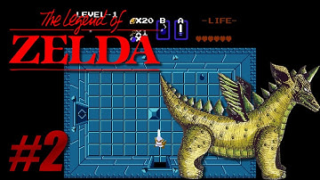 The Legend of Zelda (NES) Walkthrough Part 2 - Level 1: The Eagle
