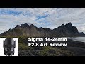 Sigma 14-24mm f/2.8 ART Lens Review | Raw Images From Iceland