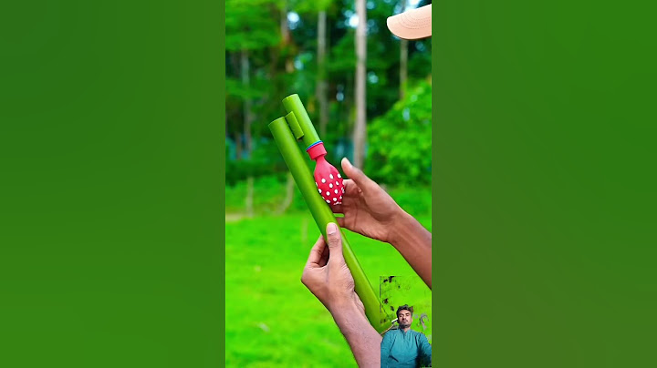 DIY Bamboo Creations with Colour Balloons Single Shot #bamboo #bambooart #short