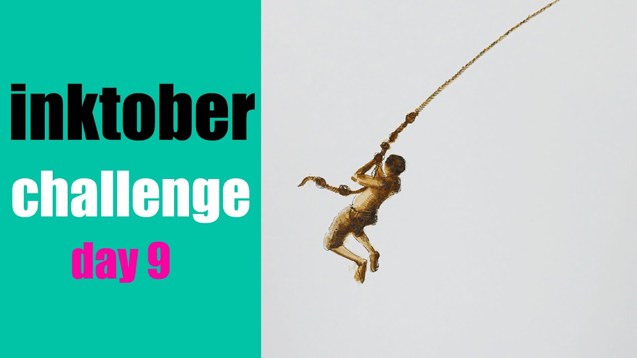 Inktober Challenge: Day 9 (2019) - YouTube