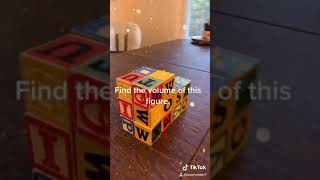 Tik Tok: Volume of figures composed of rectangular prisms Tik Tok Nets And Rectangular Prisms