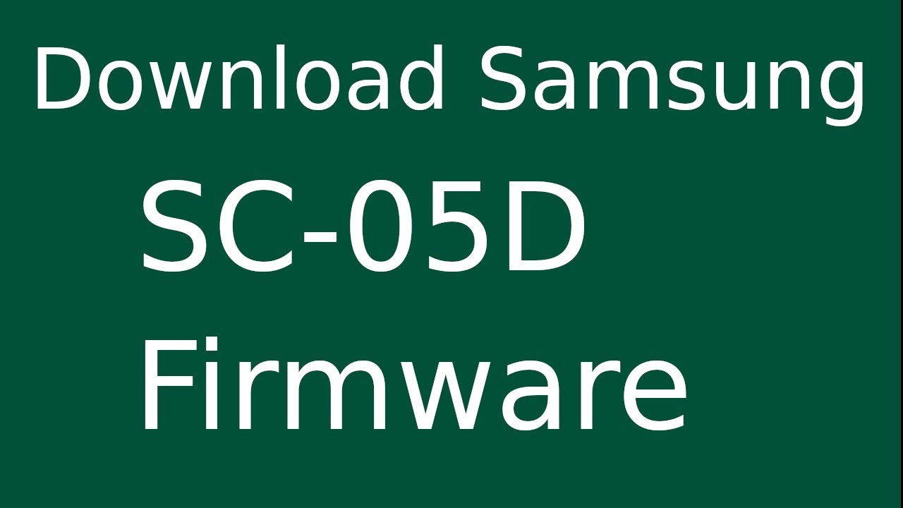 How To Download Samsung Galaxy Note Sc 05d Stock Firmware Flash File For Update Android Device Youtube