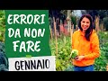 ORTO a GENNAIO: 5 errori da non fare tra POTATURA, TRATTAMENTI, AGLIO E PISELLI