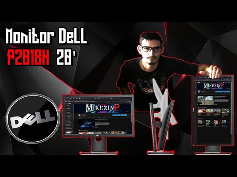 Upgrade Setup Monitor Dell P2018H Review PT-BR