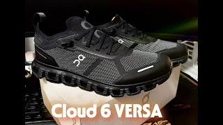 Onboxing of On Cloud 6 Versa Black/Eclipse