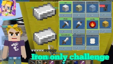 Iron Only Challenge in Bedwars 🗡 ( Blockman GO 1.11.35 )