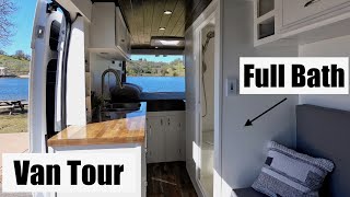 Van Life Tour #2 | Promaster 3500 extended | Full Bath | Off-Grid | Stealth Conversion |