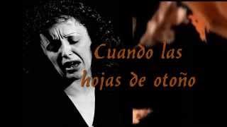 Édith Piaf - The Autumn Leaves - Subtitulado al Español chords