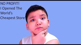 NO PROFIT! | Reacting To I Opened The World’s Cheapest Store