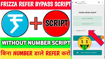 Frizza Adder Script | Frizza Refer Script | Without Number Script | Frizza Unlimited Coin Script