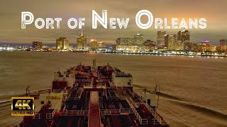 TIMELAPSE: Port of New Orleans & Baton Rouge - LOUISIANA, USA | Mississippi River