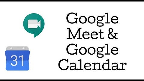 Creating a Google Meet from a Calendar Event