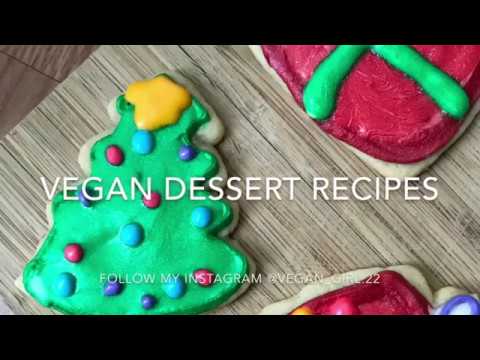 Vegan Dessert Recipes/ Peanut butter Blossoms/Chocolate Chip Cookies🍪