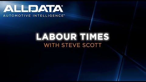 ALLDATA Repair: Labour Times - With Steve Scott, Simply Diagnostics