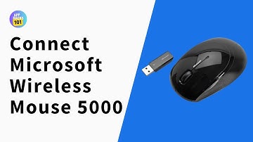 How to Connect Microsoft Wireless Laser Mouse 5000 | How to Connect Microsoft Wireless Mouse