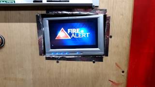 Home automation fire alarm with rasp pi