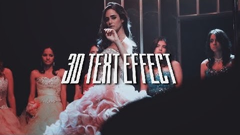 ► 3D Spinning Text Effect | SVP Tutorial #1