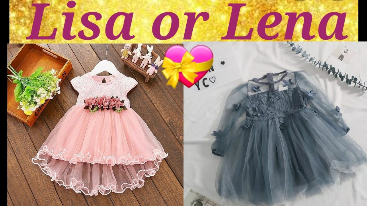 💞 most Beautiful kids dress collections 💖🤩lisa or lena💞