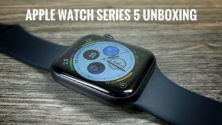 An unboxing and setup video of the new apple watch series 5 space grey
with cellular that was just released. i am upgrading from 3 due to ...