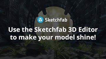 Use the Sketchfab 3D Editor to make your model shine!