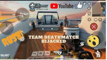 COD Mobile TEAM DEATHMATCH | HIJACKED | FULL RUSH GAME PLAY @CODFighter