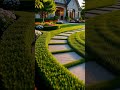 Where Beautiful Homes Meet Stunning Landscapes #kapagon #gardendesign #flowerbed #outdoorliving