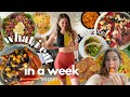 really... this is what I eat in a week! ( no restrictions - easy - vegan )