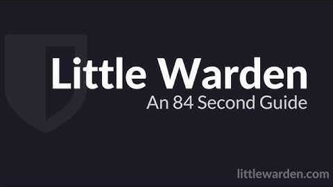 Little Warden Product Demo