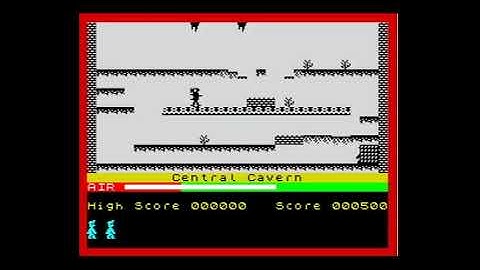 "Manic Miner" (ZX Spectrum) with Real Music