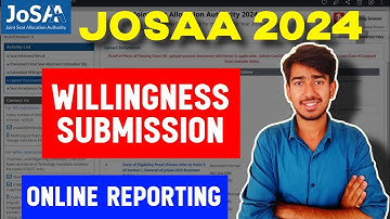 🚨How To FREEZE, FLOAT, SLIDE JOSAA 2024 |  Josaa Willingness Submission  | JOSAA  Seat Round 1