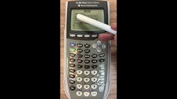 How to find r and r^2 with a TI-84