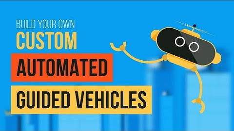 Build Custom Automated Guided Vehicles: Best AGV Manufacturer (eBOT by AIM)