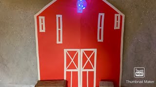 2021 4 of 4 DIY Red Barn