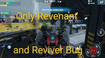 only Revenat free-for-all, with Reviver bug  - (war robots)