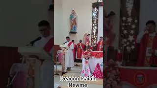 Gospel Reading/Deacon Isaiah Newme sdb/ 25 April 2026 @DBHSS-TML