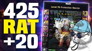 425 iLvl Warrior VS +20 BRH (BIG PULLS ONLY)