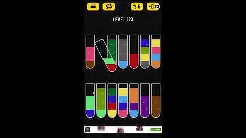 Water Sort Puzzle Level 123