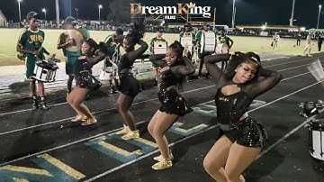 Ed White Commanders Dazzling Eclipse at Halftime vs Oakleaf 
