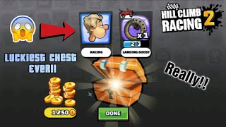 😱 Luckiest Chest Ever!! [No Clickbait] - Hill Climb Racing 2