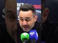 "WE HAVE TO BE POSITIVE!" Roberto De Zerbi: Tottenham 2-2 Brighton