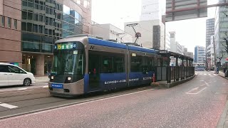 長崎電気軌道3000形3003号 新地中華街発車
