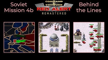 C&C Red Alert Soviet Mission 4 B: Behind the Lines