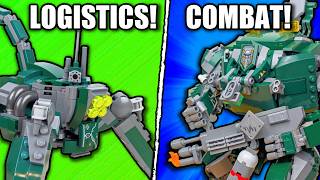 I Built The LEGO Mech Army Of The Future!