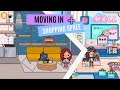 Moving In + Shopping spree | Part 2 | Student QUARANTINE Story | Toca Life