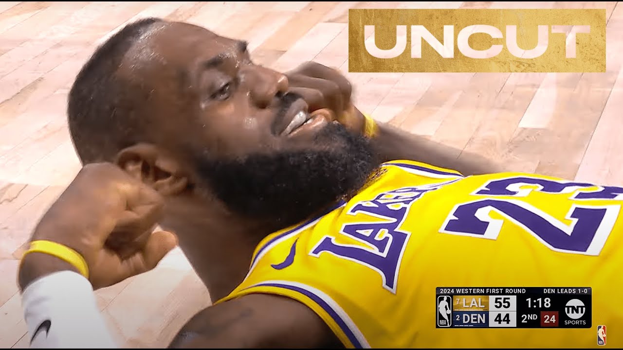 Lakers Go On An Electric 21 7 Run To End The Half   UNCUT  April 22 2024