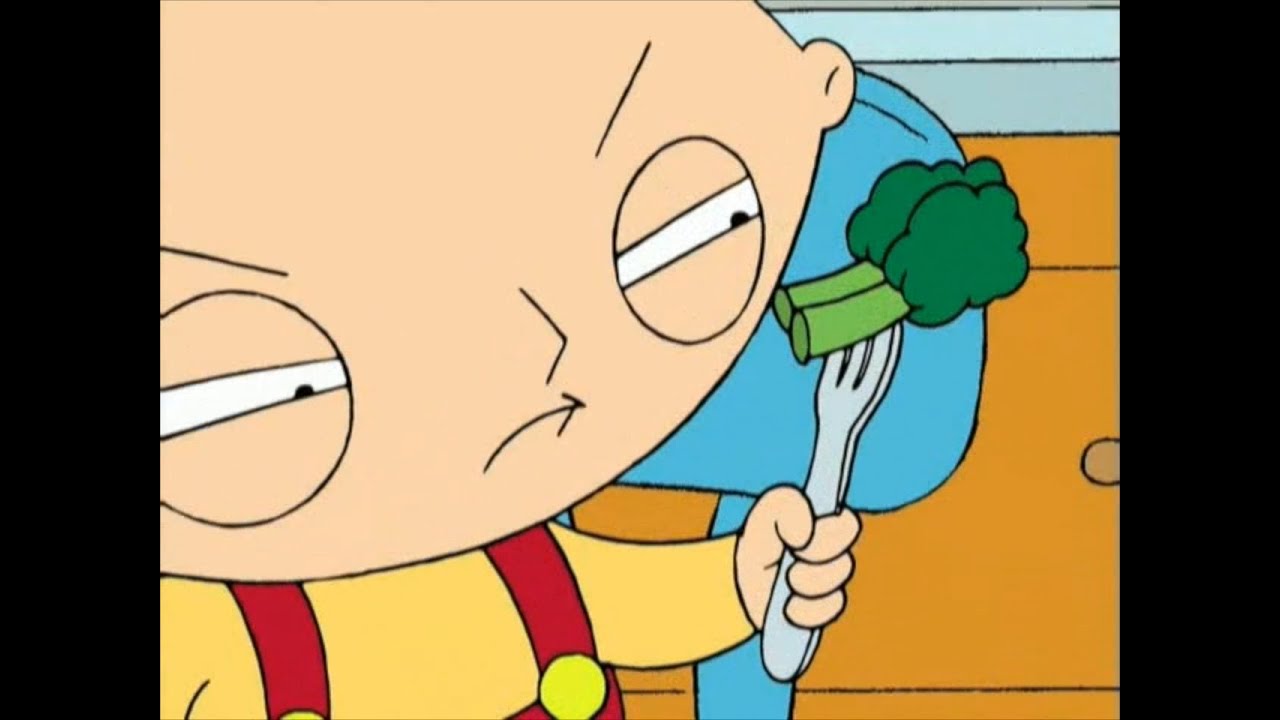 Stewie Griffin vs. Broccoli - (S01 E02)