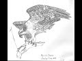 Carving the wing for a bird of prey Carving the wing for a bird of prey