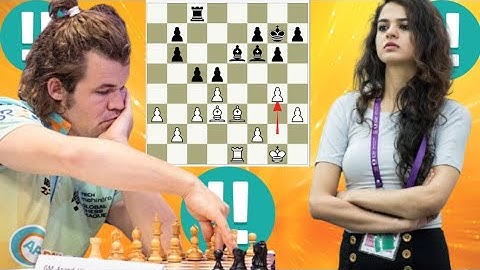 Tania Sachdev vs Magnus Carlsen chess game 59
