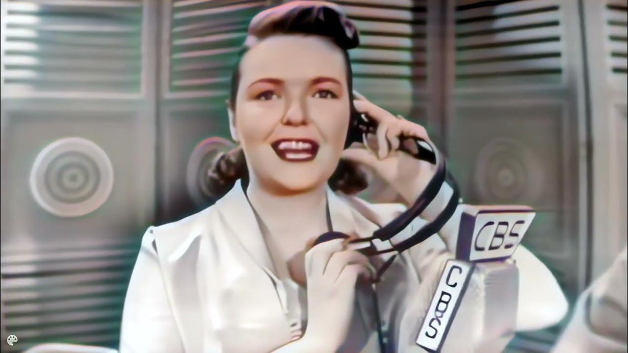 Les Paul & Mary Ford - How High The Moon 1080p Colorized Stereo
