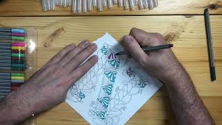 Mostly Colouring ASMR | A to Z Letters | 24